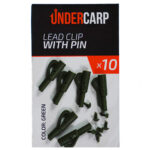 Lead Clip with Pin Green undercarp