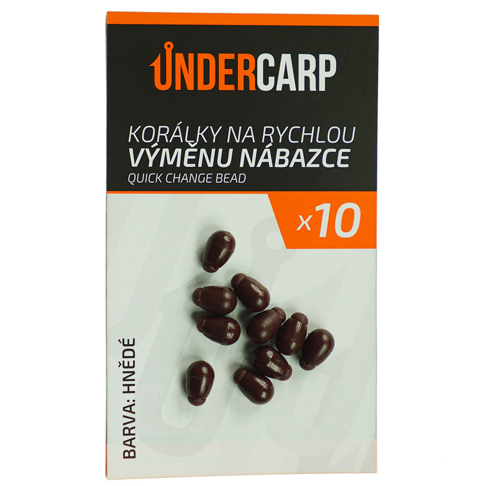 Korálky na rýchlu výmenu nadväzca Quick Change – hnedé