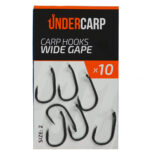 Carp Hooks Teflon WIDE GAPE 2 undercarp