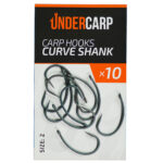 Carp Hooks Teflon CURVE SHANK 2 undercarp