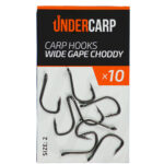 Carp Hooks Teflon WIDE GAPE CHODDY 2