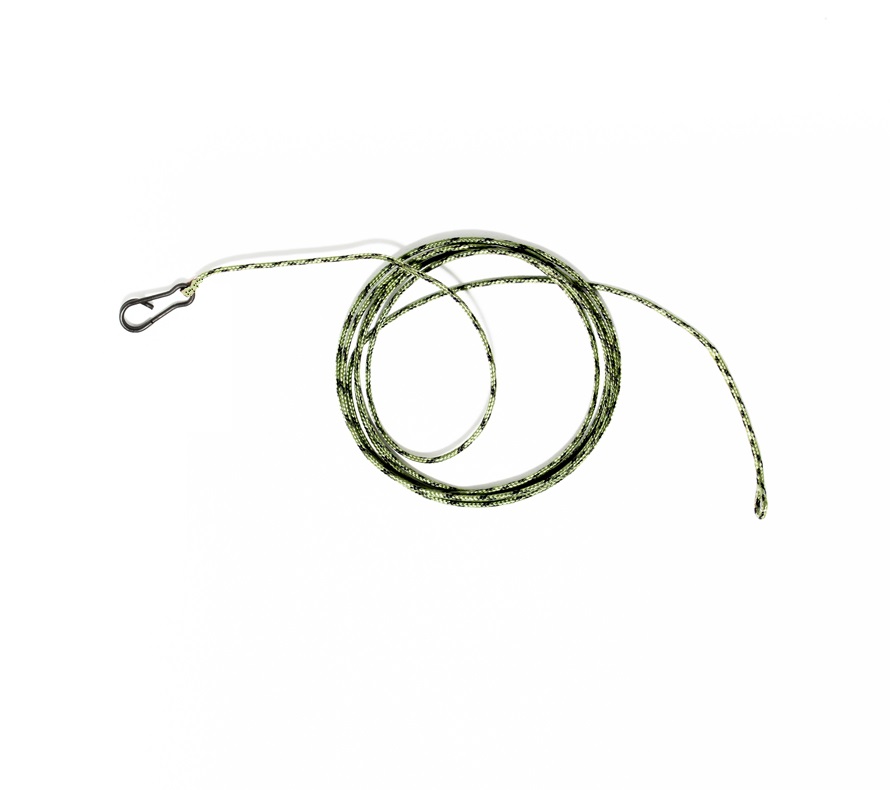 Leadcore s univerzálnym klipom 45 lbs 100 cm Zelená1