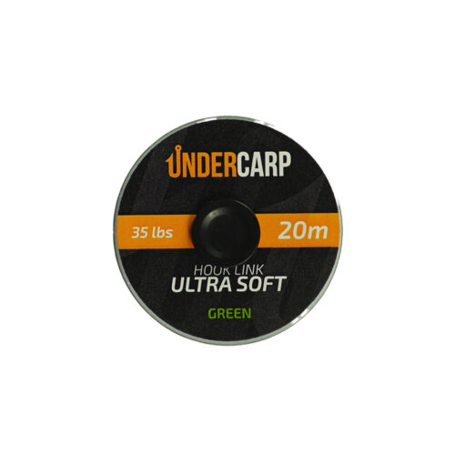 Hook Link Ultra Soft 35lbs20m Green undercarp