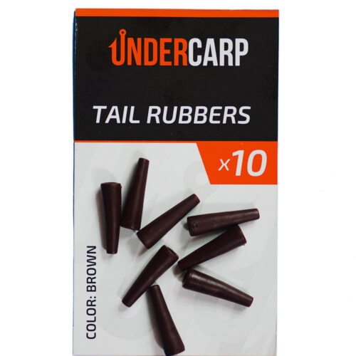 Tail Rubbers Brown undercarp