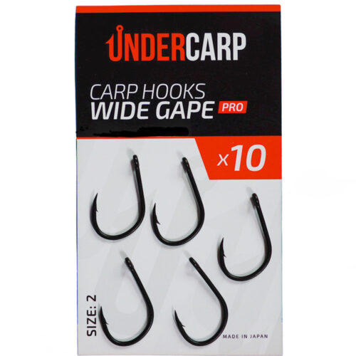 Carp Hooks Wide Gape PRO 2 undercarp