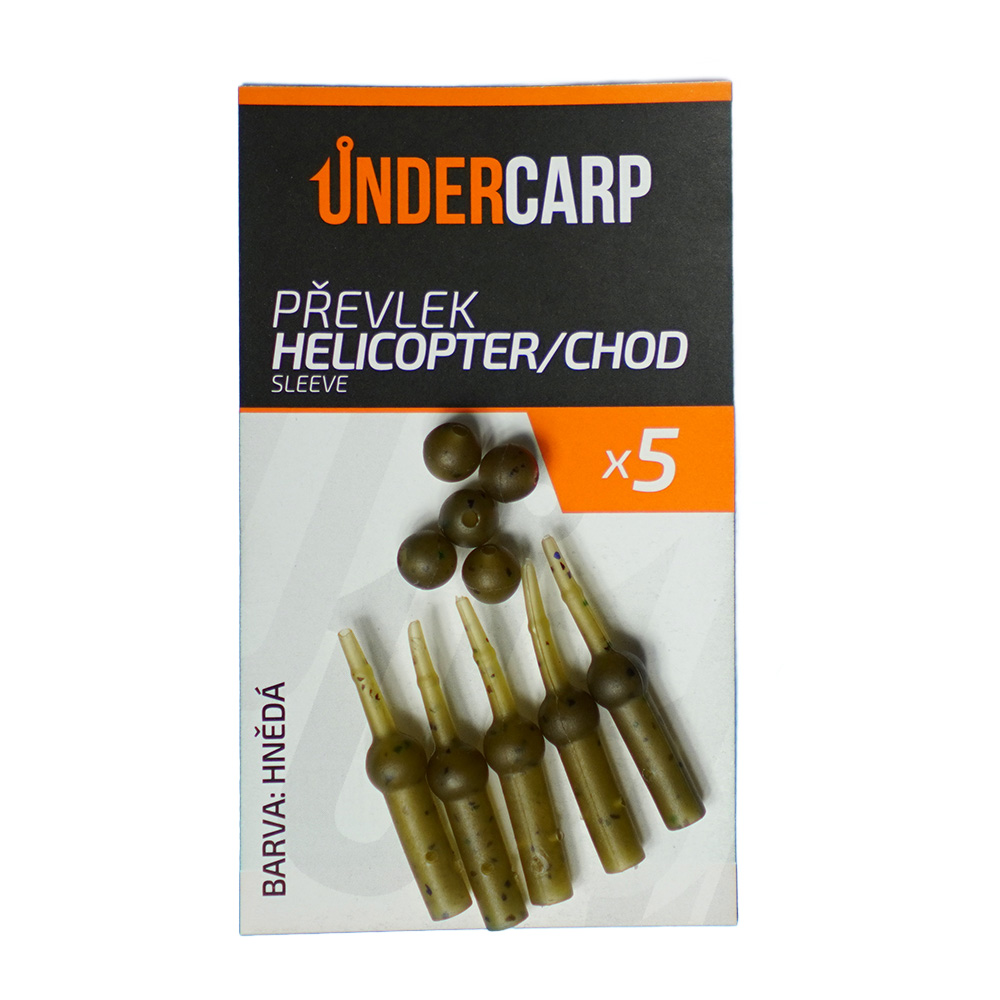 Prevliek Helicopter Chod Sleeve – hnedý