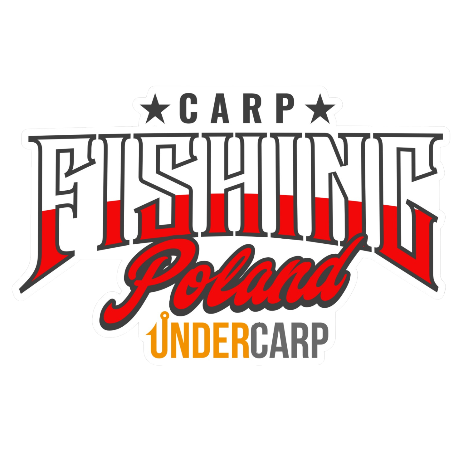 Sticker Carp Fishing Poland