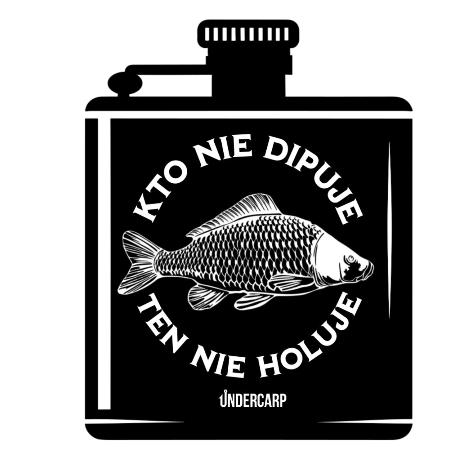 Sticker Hip Flask