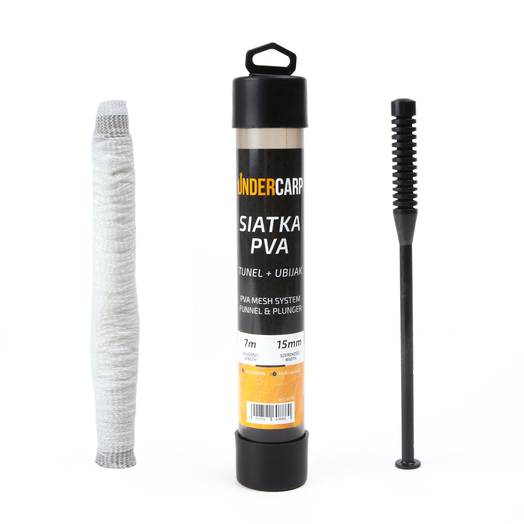 Punčocha s tubusem pva mesh system 15mm 7m carp fishing