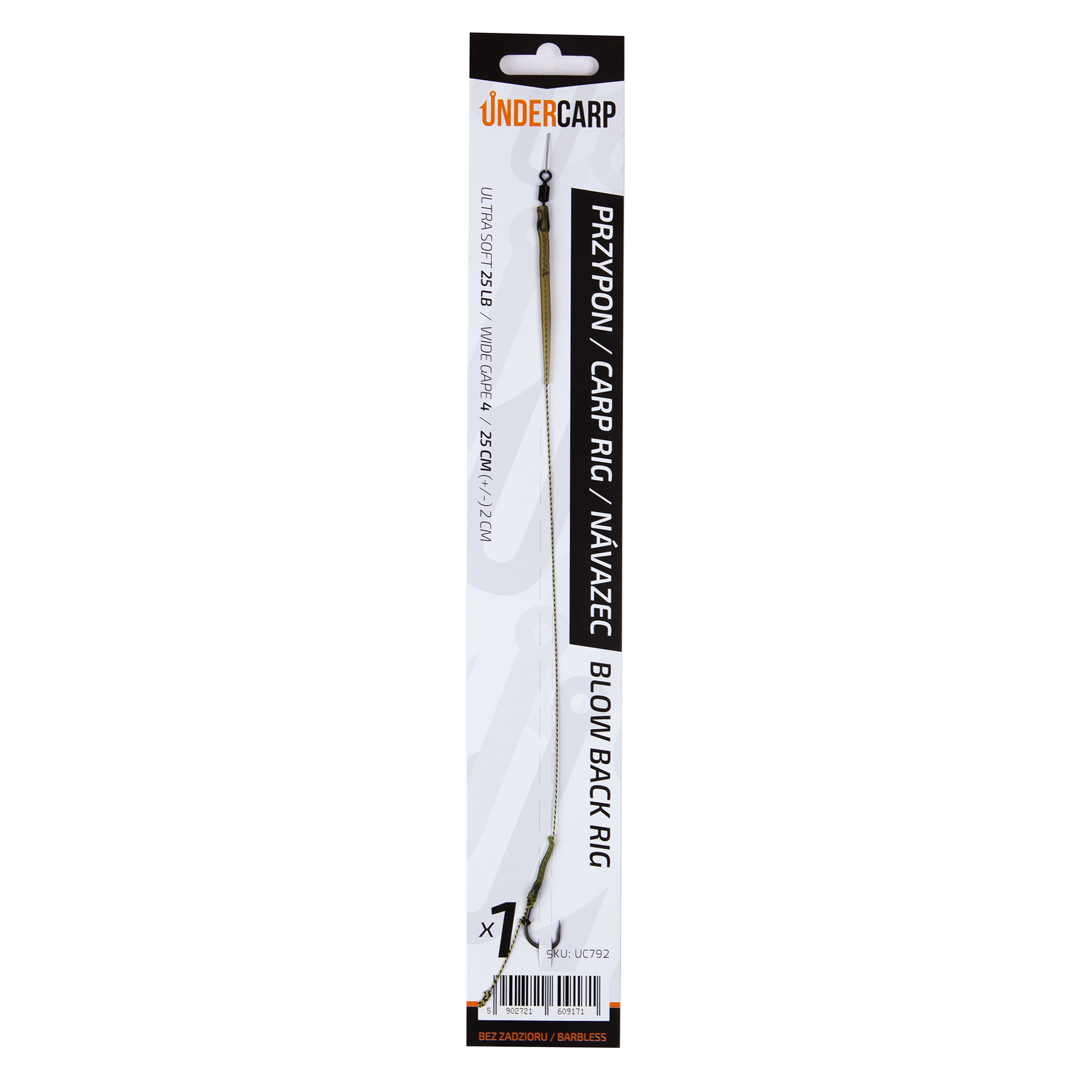 hotový Návazec Blow Back Rig Bez Protihrotu 4 undercarp