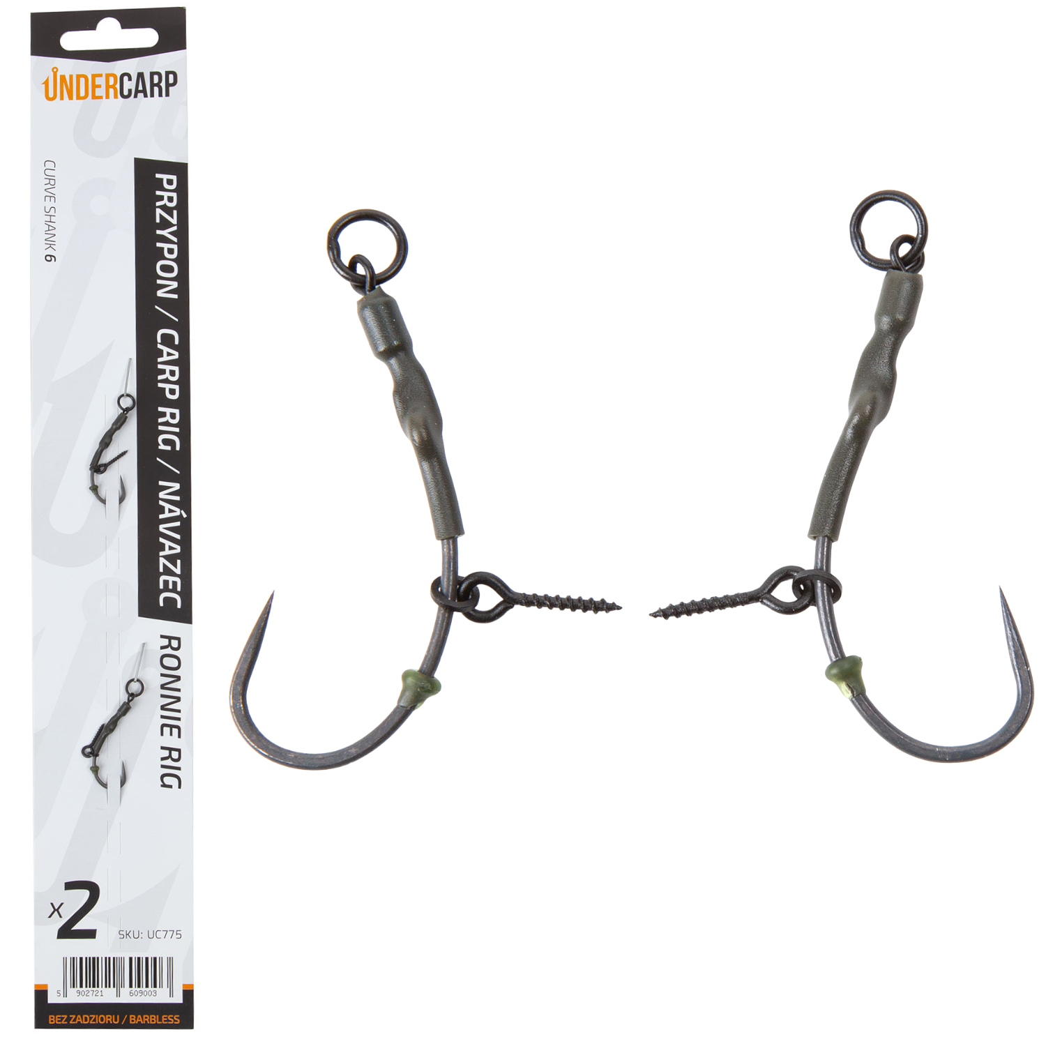 hotový Návazec Ronnie Rig Bez Protihrotu 6 undercarp