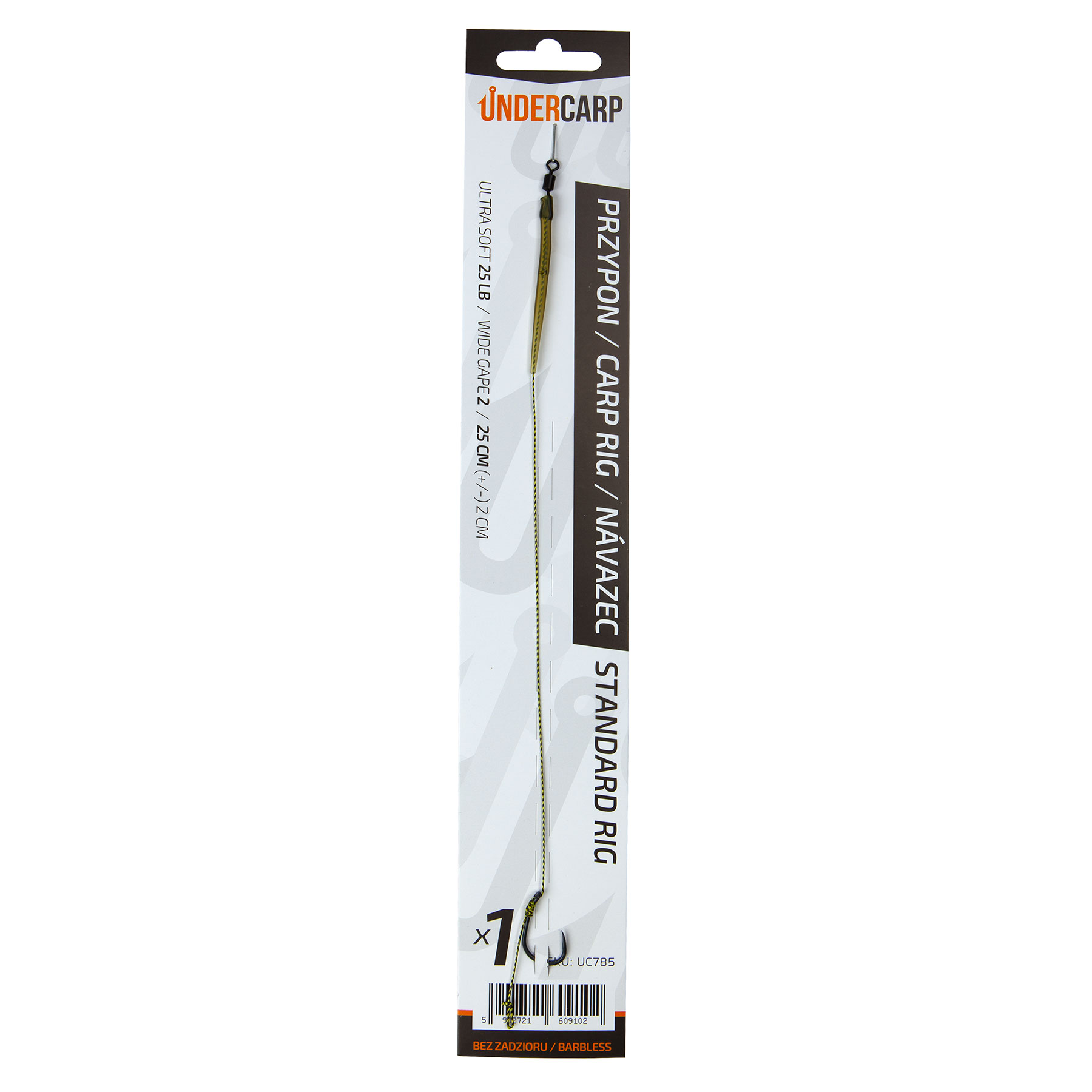 undercarp Klasický návazec Bez Protihrotu 2