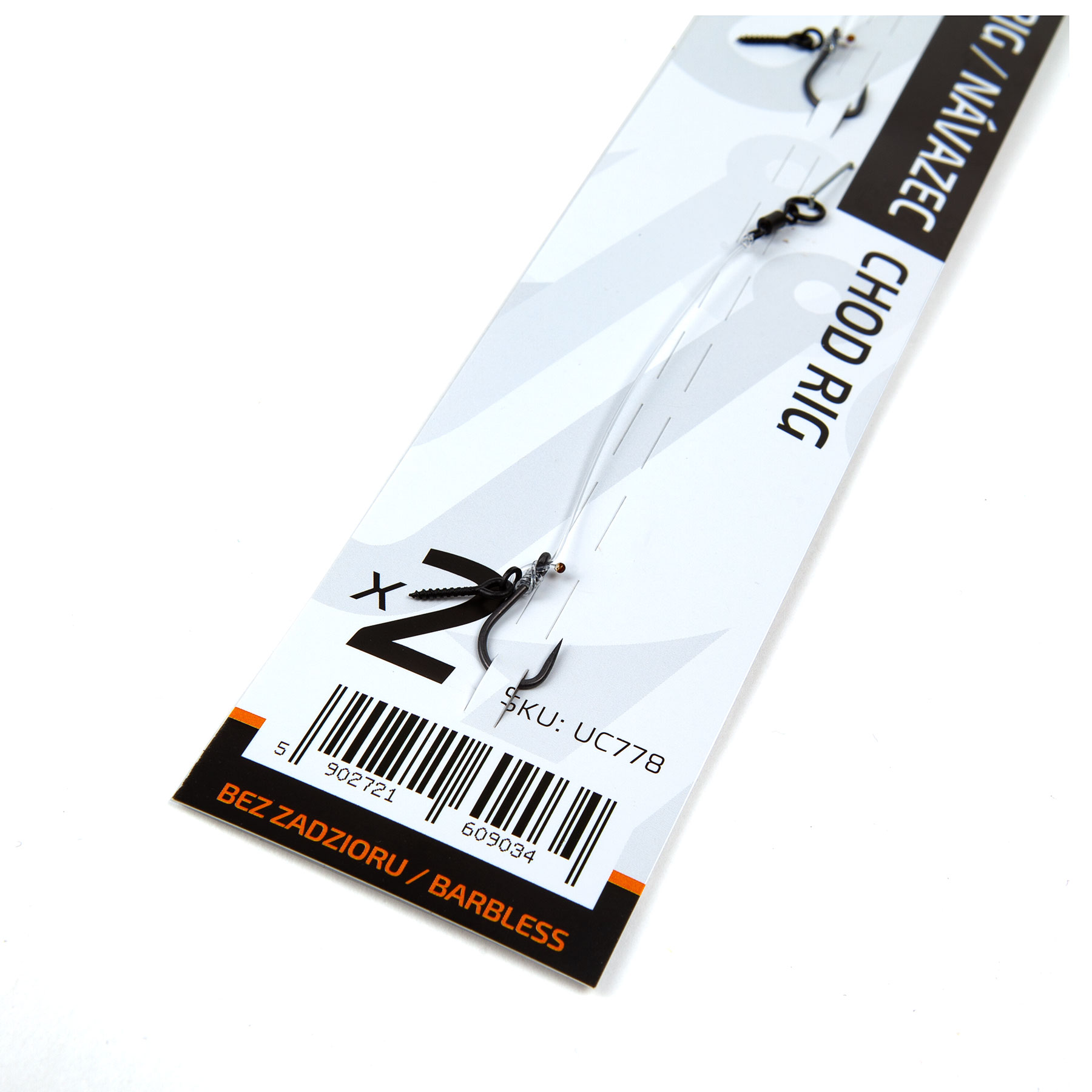 undercarp Návazec Chod Rig Bez Protihrotu 8