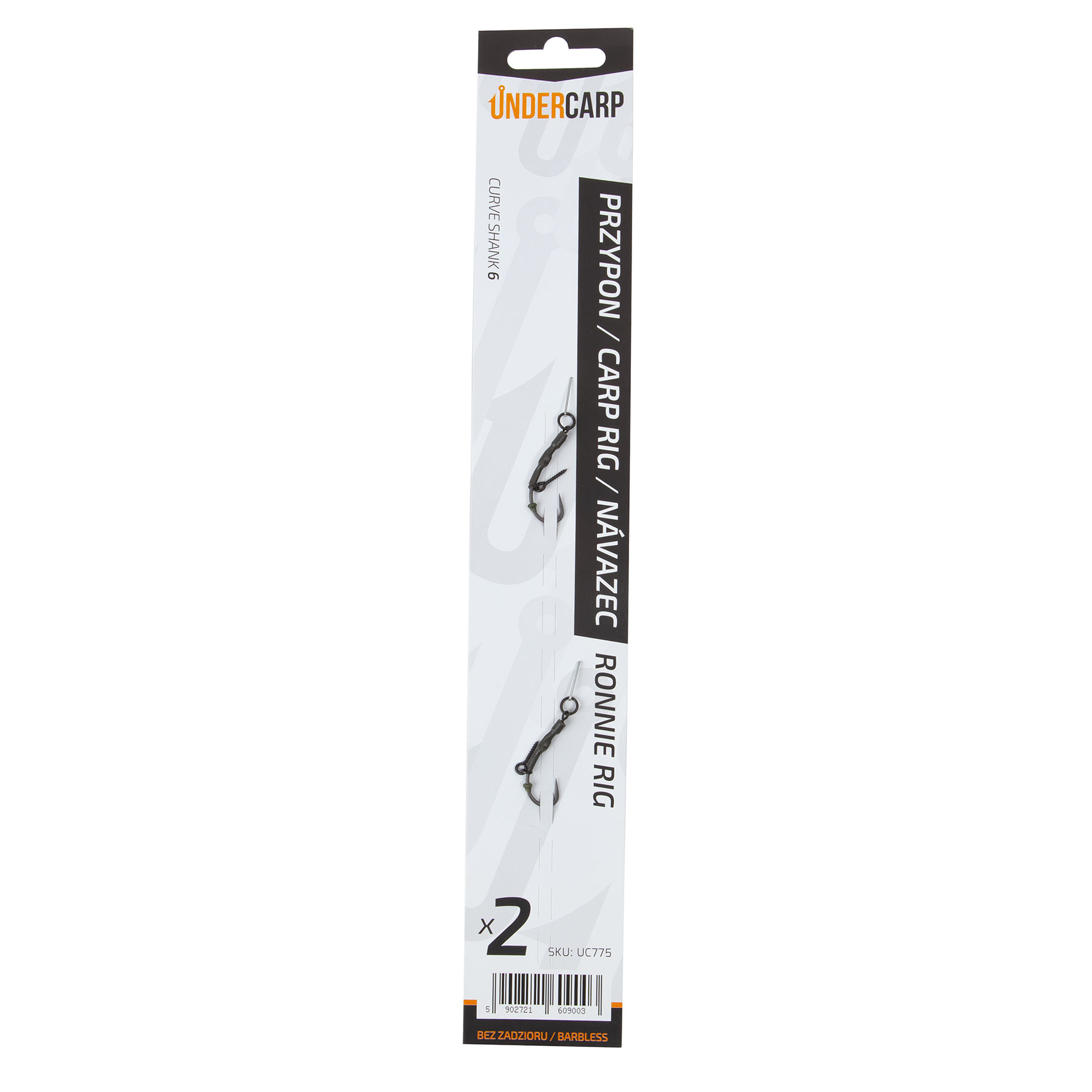 undercarp hotový Návazec Ronnie Rig Bez Protihrotu 6