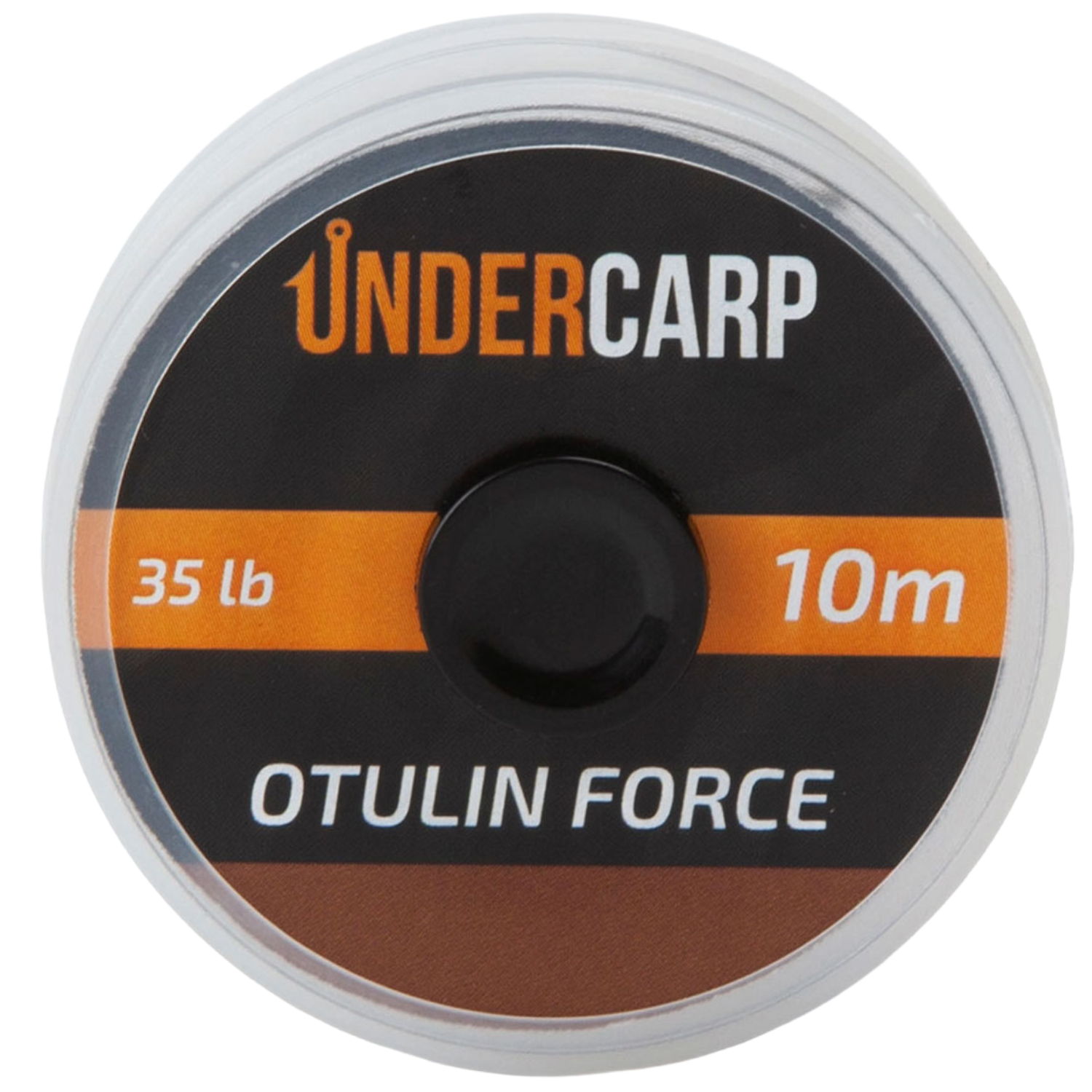 Návazcová šňůra potažená OTULIN FORCE – 10 m35 lbs hnědá carp link