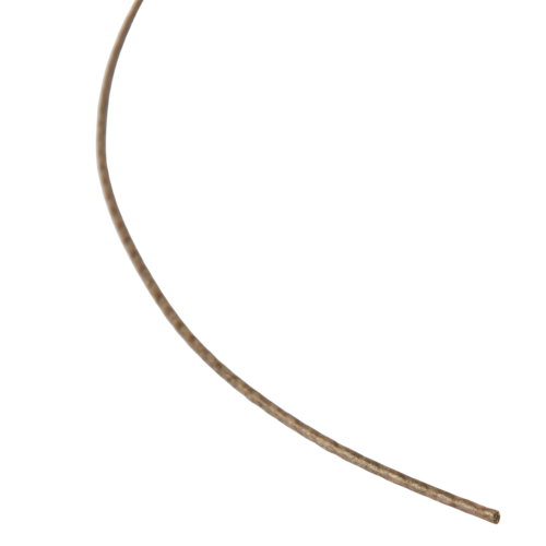 Návazcová šňůra potažená OTULIN FORCE – 10 m35 lbs hnědá uc